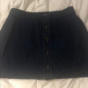 Dark Blue Denim skirt